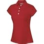 adidas Women's ClimaCool Motion Polo - University Red Large