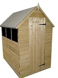 from Shedsandgardenbuildings GARDEN SHED 8X4 APEX TANALISED TONGUE & GROOVE SHIPLAP WINDOWS