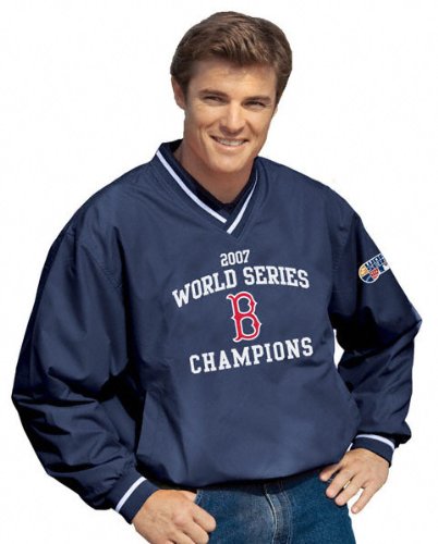 Buy Boston Red Sox 2007 World Series Champions Sideline Pullover Jacket