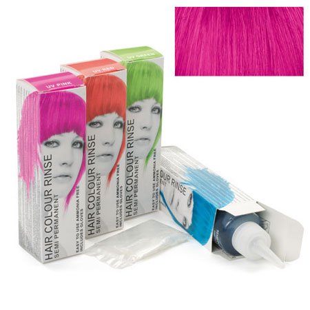 Coloration semi-permanente pour cheveux - Stargazer - couleur : rose fluo Coloration semi-permanente pour cheveux - Stargazer - couleur : rose fluo