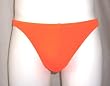 Mens Thong Swimwear/Underwear Nylon/Lycra Orange