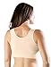 Extra Soft Organic Cotton Wireless Nursing & Maternity Sleep Bra (Nude, Medium)