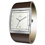 Obaku Harmony Mens Watch - Brown Band / Light Cream Face - V102GCIRNS-025