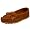 Minnetonka Women's 402 Kilty Moccasin,Brown,6.5 M US
