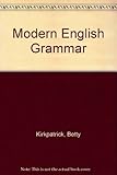 Modern English grammar