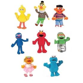 Sesame Street Mini Collection 8 Characters Gund