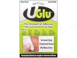 UGLU Glue Strips 1" x 3" 8 Strips