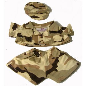 41wh9FJvTvL Desert Camoflauge Outfit Clothes #1870 fits most Webkinz, Shining Star and 8   10 Stuffed Animals
