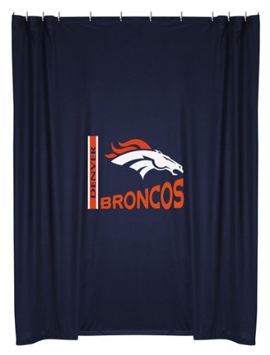 Sports Coverage Denver Broncos Shower Curtain