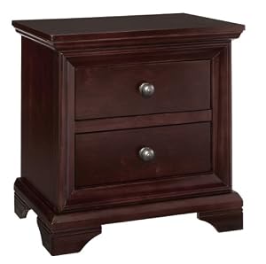 Westwood Design Brookline Night Stand, Chocolate Mist