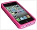 Leegoal Peach Credit Card Soft Silicone Rubber Skin Case cover for Apple iPhone 4s 4 4G