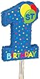 Boy 1st Birthday Pinata, Pull String