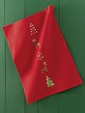 Woodlands Embroidered Waffleweave Towel
