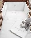 Lollipop Lane Teddy's Cottage White 5 Piece Cot Cotbed Bedding Bale