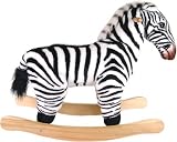 Toys : Nursery Rocking Zebra   with Sound