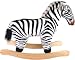 Toys : Nursery Rocking Zebra   with Sound