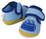 Modern Basics Baby Slipper - Small Blue Frog
