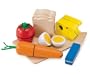 Selecta Spielzeug 1548 - Picknick, Set aus Holz zum schneiden �ben und Sandwich bauen