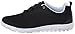 Propet Women's TravelActiv Fashion Sneaker, Black, 9 NarrowUS