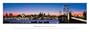 PHILADELPHIA, PENNSYLVANIA skyline-SERIES 3 Panorama [Panoramic Photograph] Poster