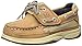 Sperry Top-Sider Lanyard CB Boat Shoe (Toddler/Little Kid),Dark Tan/Navy,9.5 M US Toddler