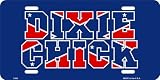 Dixie Chick License Plate