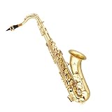 Cecilio 2Series Gold Lacquer Brass Tenor Saxophone w / Case and Accessories - B00158HGVC