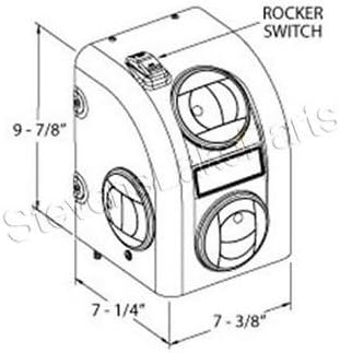 New Maradyne 12 Volt 4000 Universal Heating/Cooling Cab Heater 13,200 BTU