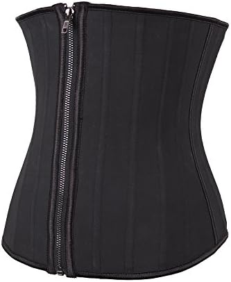 Body By SNATCHED 25 Steel Boned Latex Waist Trainer Corset with Zipper + Clips 3X-Large