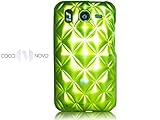 HTC Desire HD Novoskins CoCo NoVo Lime Green Quilted TPU Case
