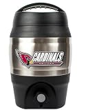 Arizona Cardinals 1 Gallon Tailgate Keg Stainless Steel Gallon Water Bottle