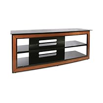 Hot Sale Bello AVSC-2126 Versatile Wood Trim Audio Video Furniture System (Cherry/Black)