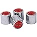 NCAA Tire Valve Stem Covers (1/2 Inch, Arkansas Razorbacks)