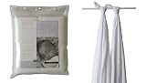 Aden & Anais Muslin Baby Swaddling Blanket /Muslin Squares White Winter Warmth 2 Pack