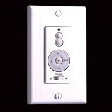 Minka-Aire WC212 3-Speed Fan Forward/Reverse & Up/Down Light Dimmer Wall Control