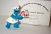 Search : Grolier Sesame Street Oranament - Cookie Monster 1992