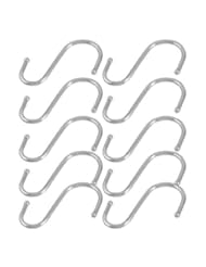 Office Product: 10 Pcs Metal S Shaped Kitchen Spoon Pan Pot Hanging Hooks Hangers - Amico