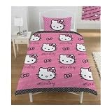 Hello Kitty Duvet Set (Official) - Polka Dot - Single