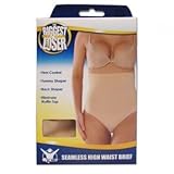 The Biggest Loser Seamless High Waist Brief, M Nude The Biggest Loser Seamless High Waist Brief, M Nude