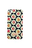 BLue Field Flowers Plastic Hard Back Case Cover for iPhone 4