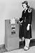 1944 WETSERN UNION TELEFAX TELEGRAM UNUSUAL PHOTO