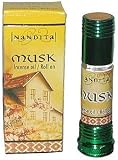 Musk - Nandita Incense Oil/Roll On - 1/4 Ounce Bottle