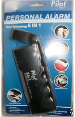 PERSONAL ALARM - 5 IN 1 MULTI FUNCTION -