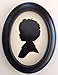 CUT ARTS Black Oval 5x7 Frame