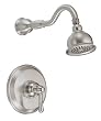 Danze Opulence 1 Handle Shower Brushed Nickel D502757BN