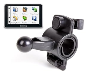 Gps Bike/cycle Ball Mount For Garmin Nuvi 2320, 2390 And 2350 By Duragadget
