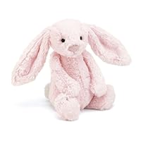 Jellycat Bashful Bunny Pink Soother 18' Blankie