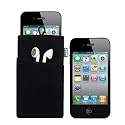 Poche kangourou MOFI pour iPhone 4S / iPhone 4 HD, NOIR