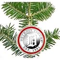 Detroit Tigers Silver Coin Ornament