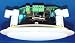OWI Ceiling Speaker - AMP-3IC6 Amplified 2-Way Coaxial 25W 88486 12V-AC-Power Can Drive upto 3 IC